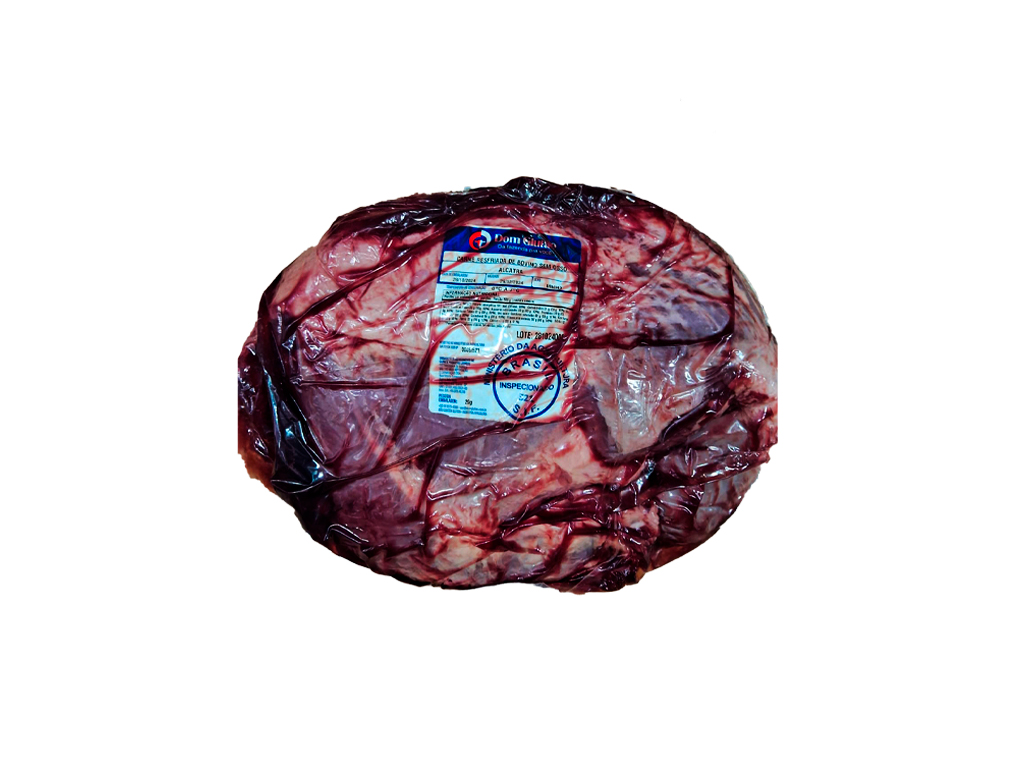 ALCATRA COM MAMINHA BOVINA RESFRIADA DOM GLUTÃO 6 KG (CX 27 KG)